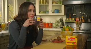 Illustration for article titled Can We Talk About How Kat Dennings Is Doing Lipton Tea Commercials?
